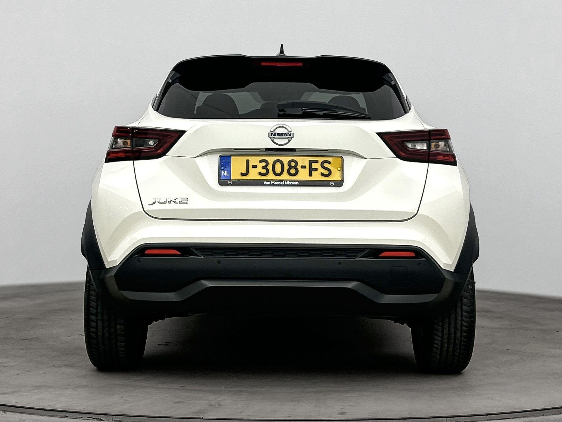 Nissan Juke 1.0 DIG-T N-Connecta 117PK | Navigatie | Climate, Auto's, Voorwielaandrijving, Stof, Euro 6, Wit