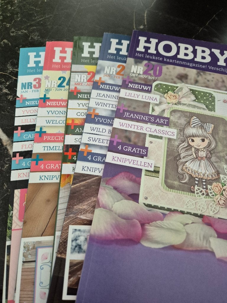 Hobbyzine 5x, Ophalen, Nieuw, Overige thema's, Overige typen