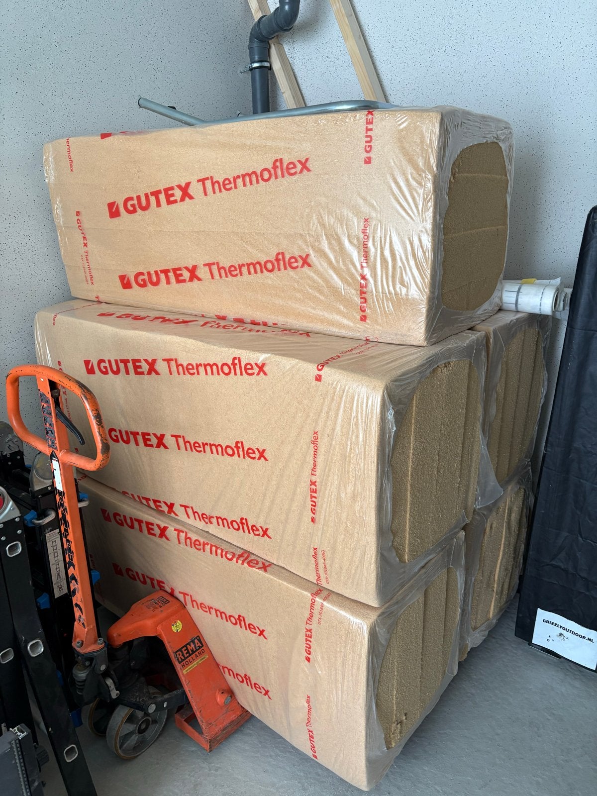 Gutex Thermoflex Houtvezel Isolatie 135mm - 20 Platen, Doe-het-zelf en Verbouw, Isolatie en Afdichting, Ophalen, 12 cm of meer