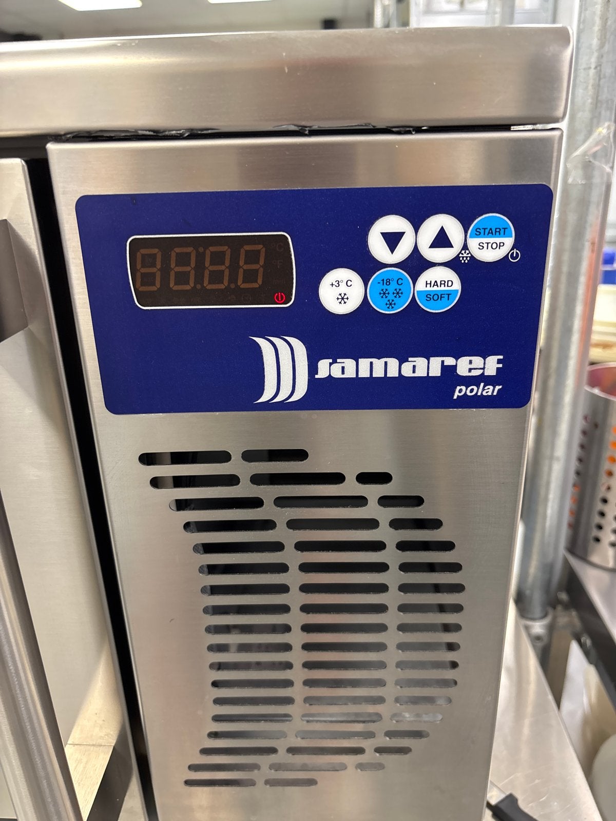 Samaref Polar Blast Chiller/Shock Freezer, Ophalen, Minder dan 85 cm, 60 cm of meer, Met aparte vriezer