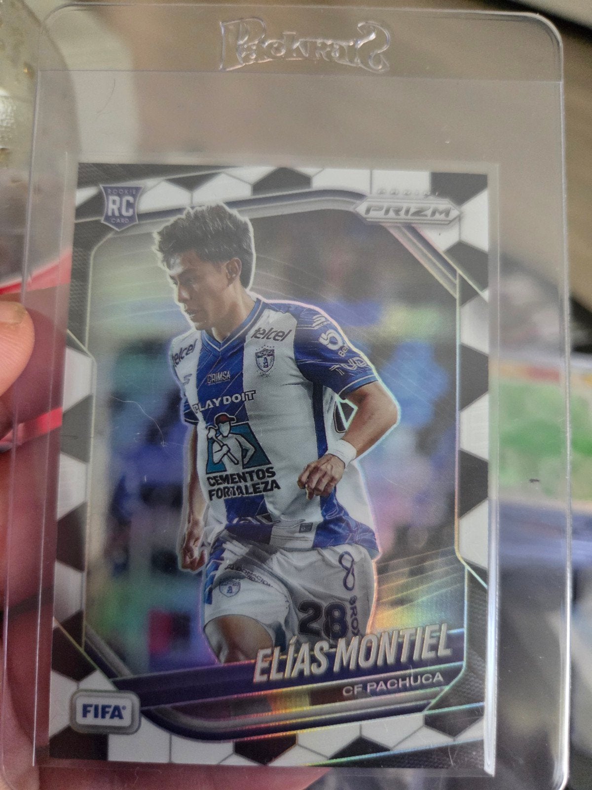 Elias Montiel RC Panini Prizm Voetbal Spelerskaart, Verzamelen, Sportartikelen en Voetbal, Ophalen of Verzenden