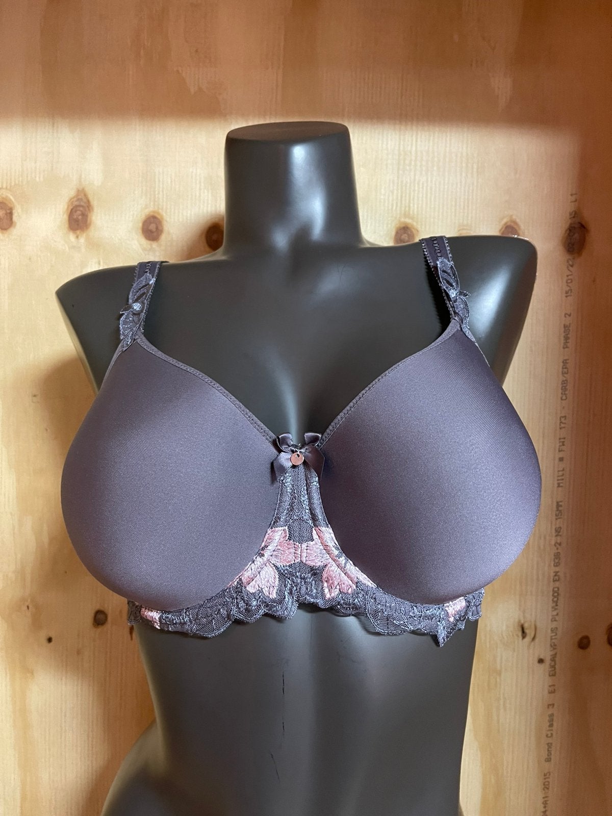 Fantasie t shirt bh 65e en 75f model leona, Verzenden, Grijs, BH