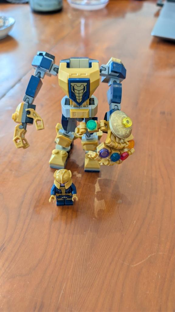 Lego 76141 Thanos Mech, Gebruikt, Marvel, Lego, Ophalen of Verzenden