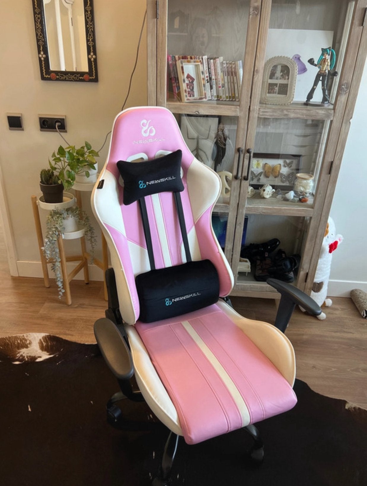 Newskill Gaming chair, Gaming bureaustoel, Gebruikt, Ophalen of Verzenden, Roze