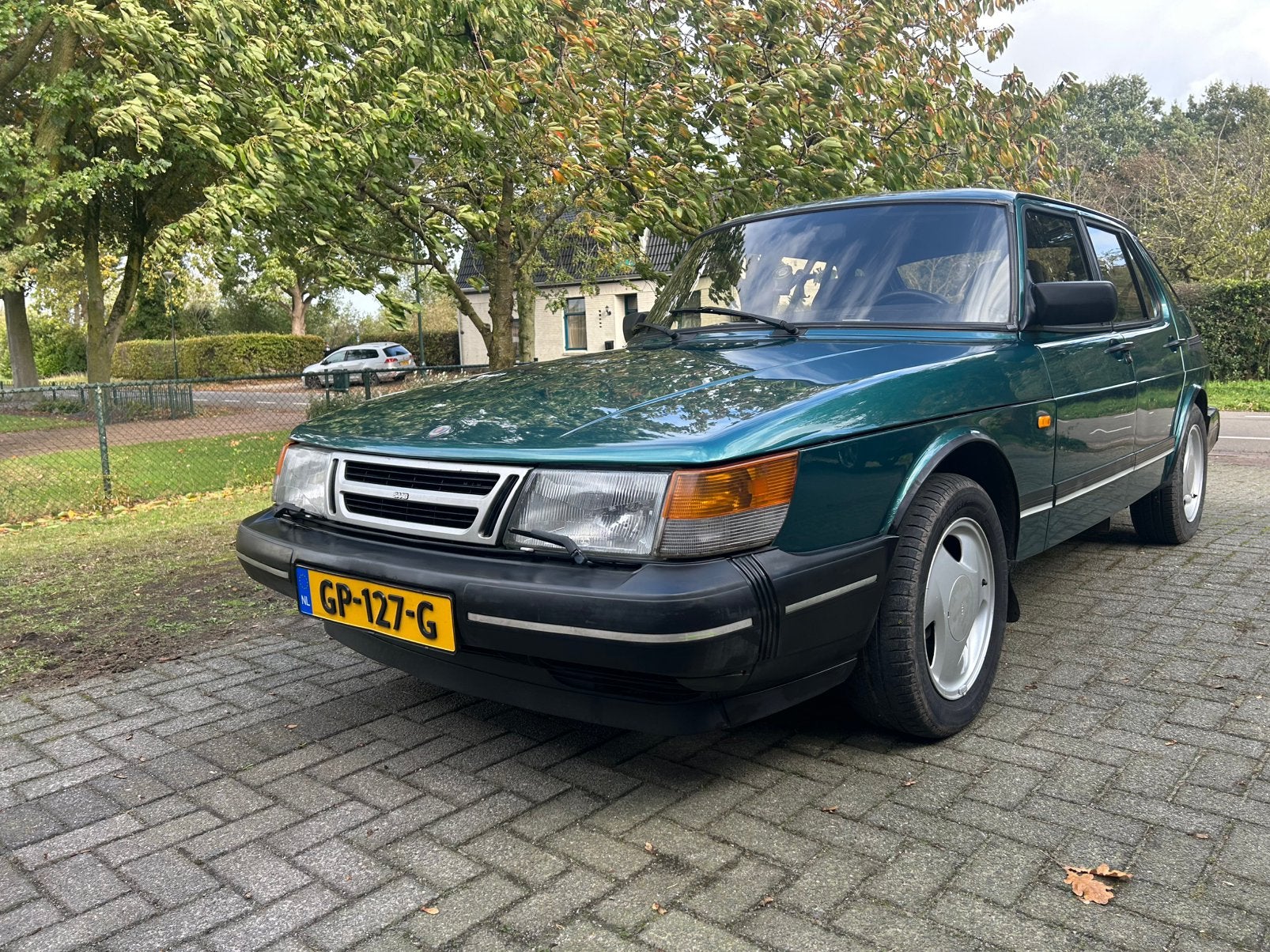 Saab 1993 Groen, Auto's, Voorwielaandrijving, 145 pk, Stof, 4 cilinders