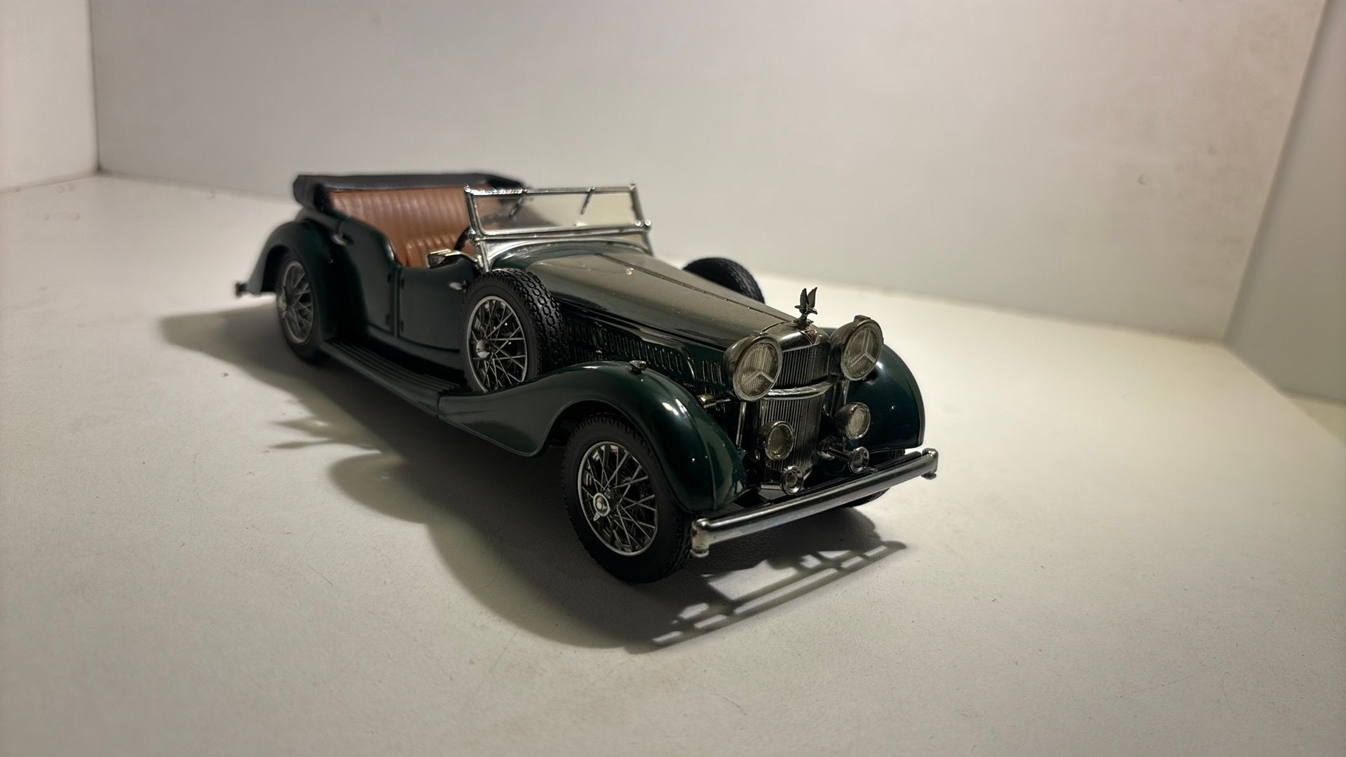 Alvis 4.3 liter 1938 franklin mint 1.24, Overige merken, Ophalen of Verzenden, A, A