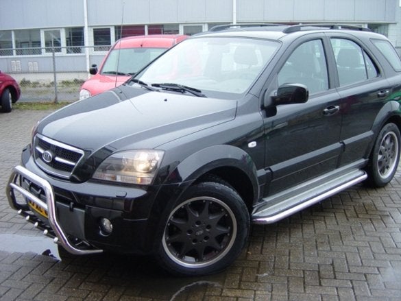 Kia Sportage 2004-2010 Sidebars met aluminium trede, Auto diversen, Tuning en Styling, Niet ingevuld, Niet ingevuld, Niet ingevuld