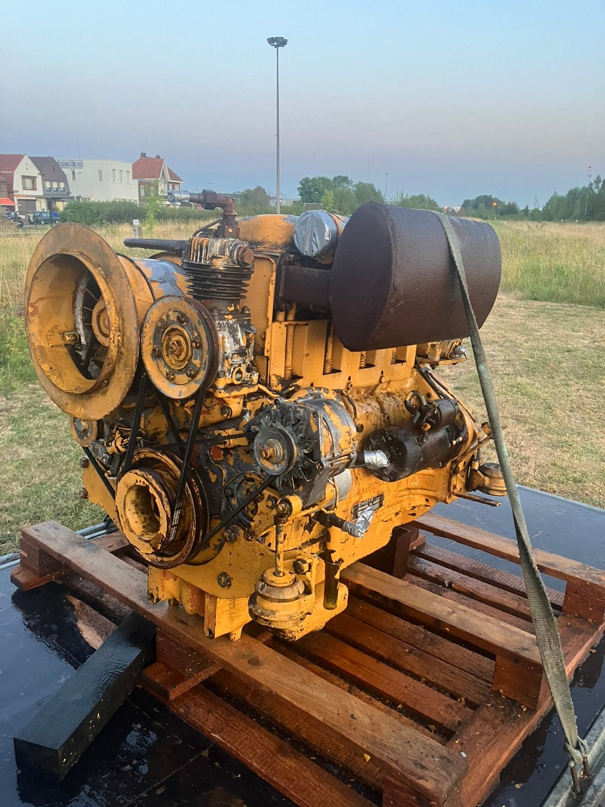 Deutz f4l912 motor, Ophalen, Zo goed als nieuw, Dieselmotor, 1800 rpm of meer