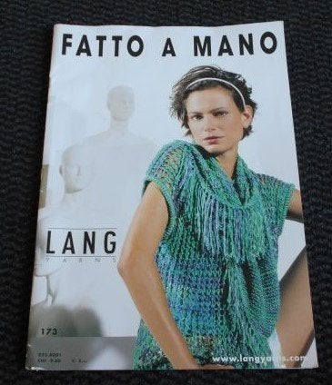 Lang Yarns Fatto a Mano breiboek nr .173 zomer 2009 mt 34/48, Verzenden, Zo goed als nieuw, Breien, Patroon of Boek
