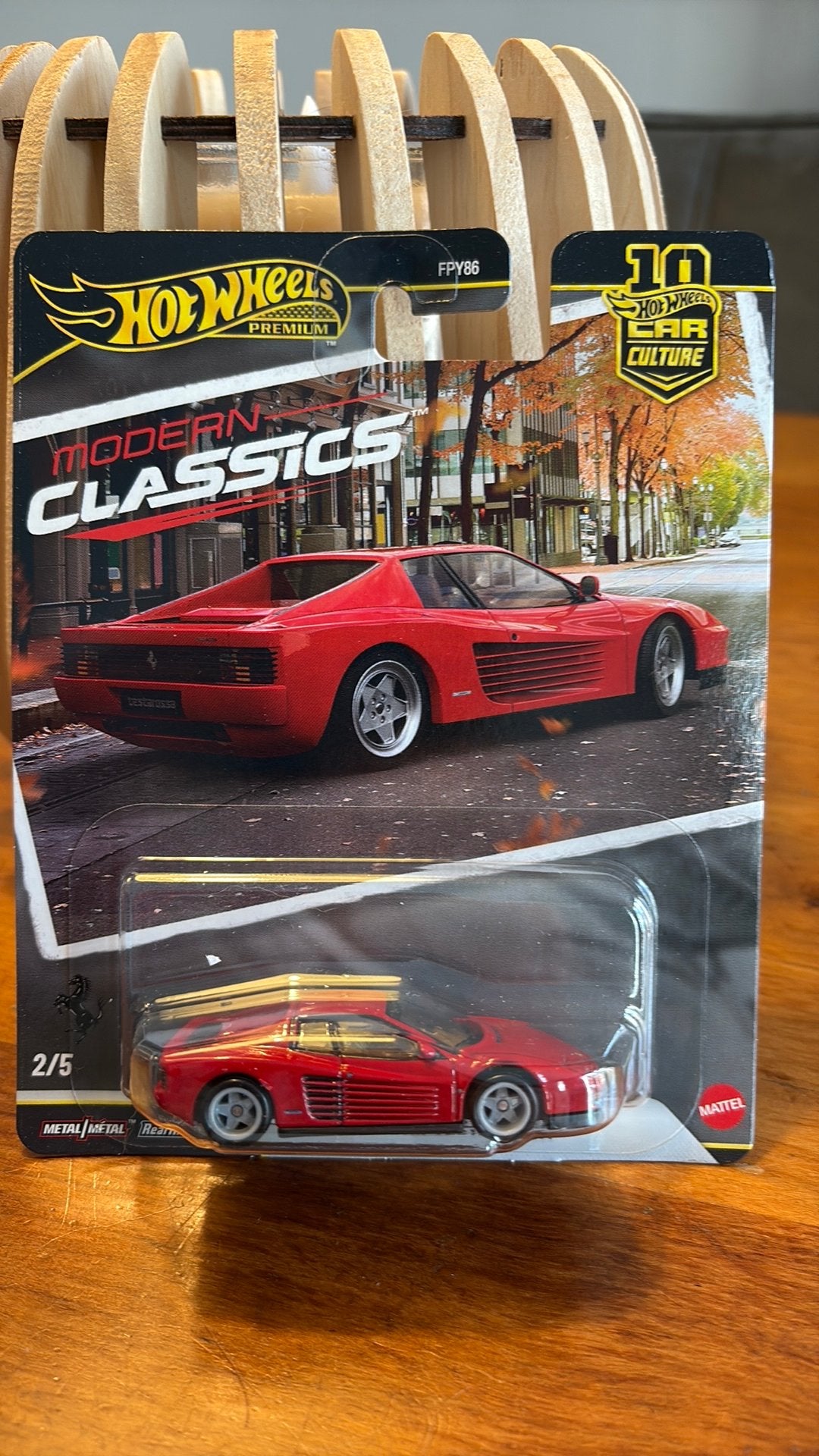 Hot Wheels Ferrari Teatarossa 1/64, Ophalen of Verzenden, Nieuw, Auto
