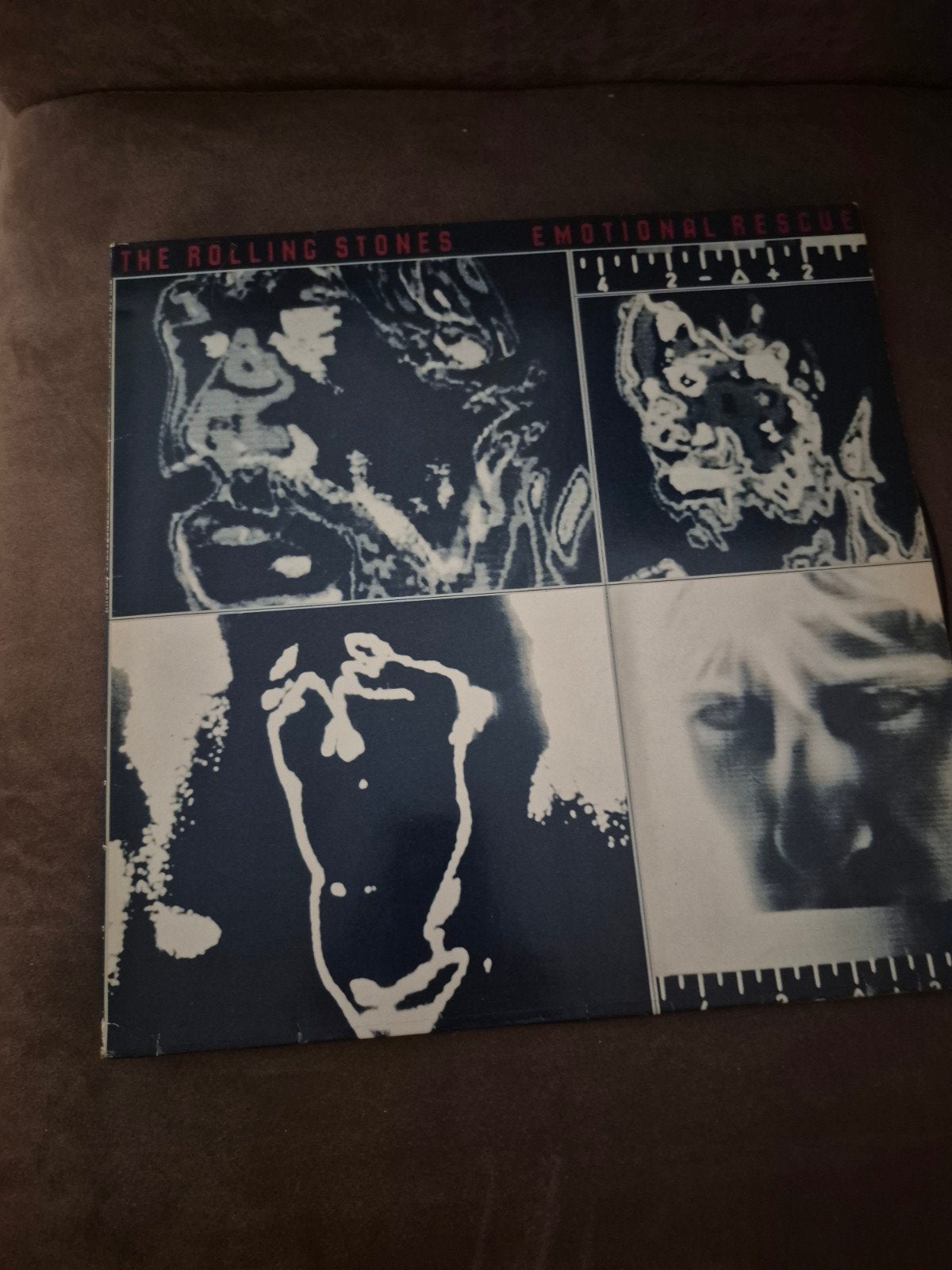 The Rolling Stones - Emotional Rescue LP (Gebruikt), LP, Rock, Gebruikt, Ophalen of Verzenden