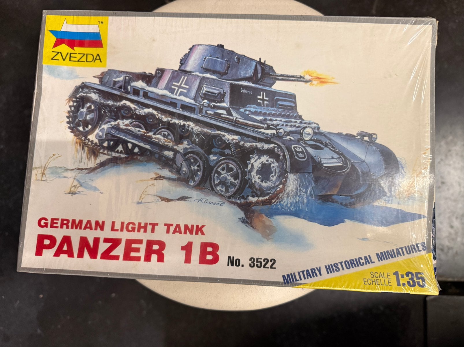 German Light Tank Panzer 1B, Tank, Italeri, 1:32 tot 1:50, Ophalen of Verzenden