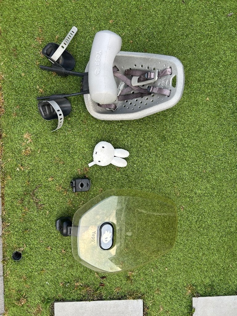 Fietszitje Yepp, Fietsen en Brommers, Fietsaccessoires | Fietsstoeltjes, Ophalen, Yepp, Voorzitje, 0 t/m 13 kg
