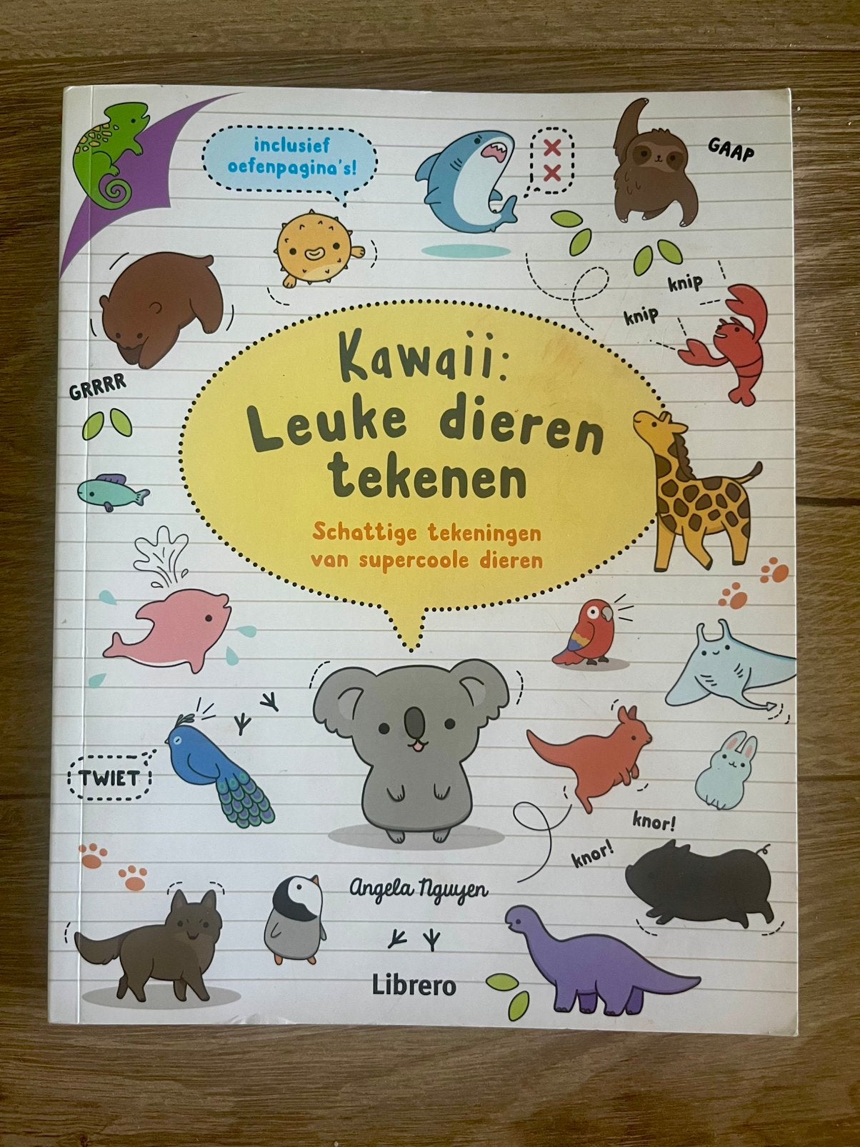 Boek - Kawaii - Leuke dieren tekenen, Ophalen of Verzenden, Zo goed als nieuw, Boek of Gids