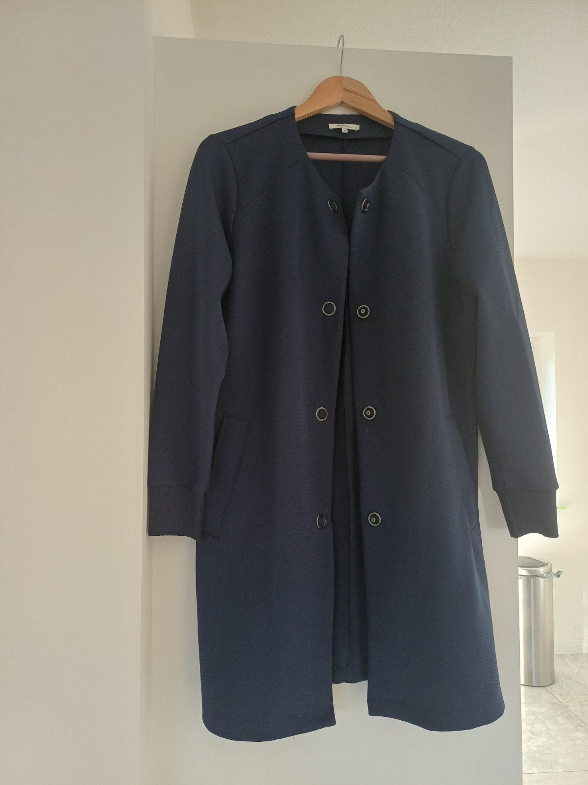 Sandwich jas maat M, Maat 38/40 (M), Blauw, Nieuw, Ophalen of Verzenden