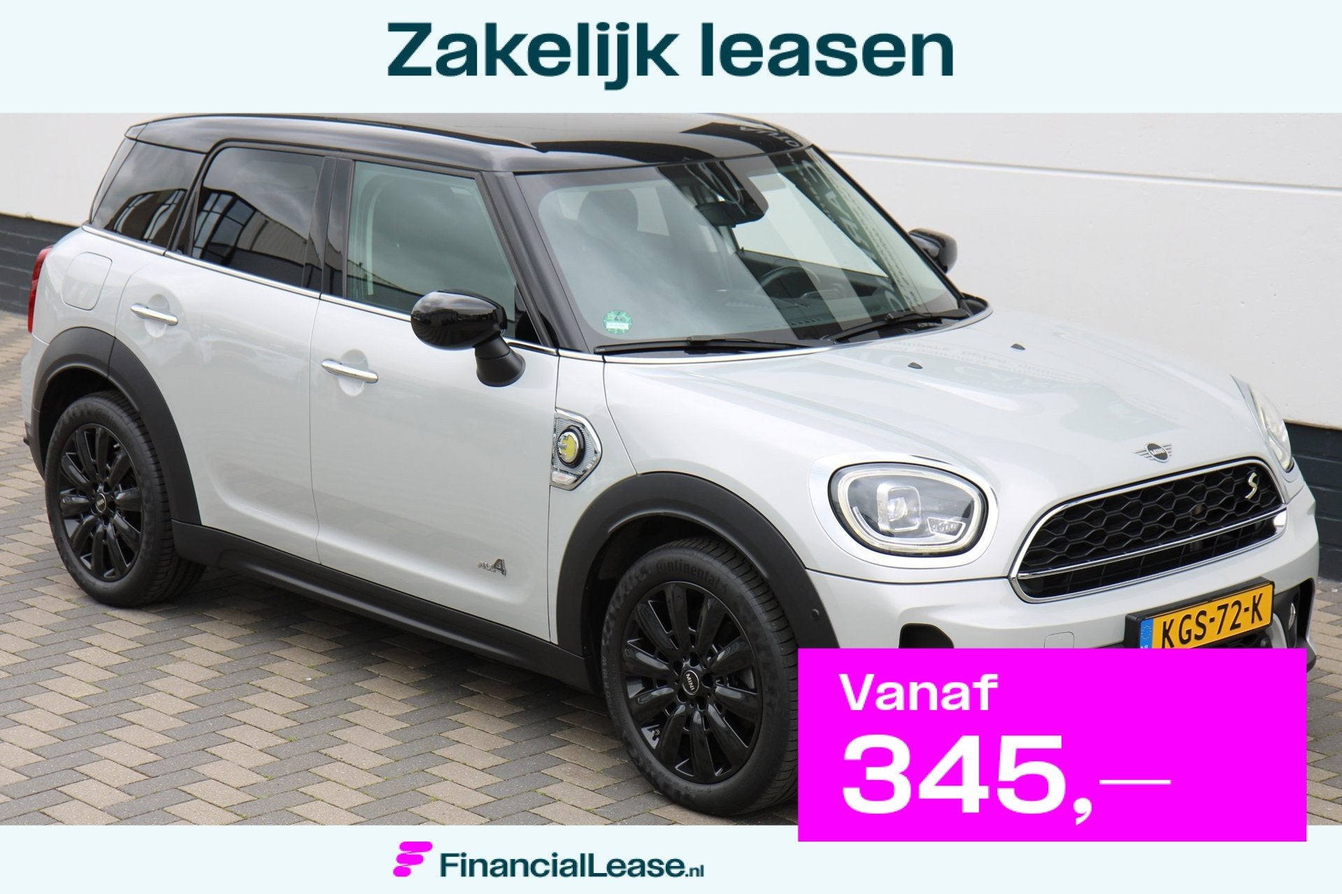 Mini Countryman 1.5 Cooper S E ALL4 PHEV Facelift en Virtual, Automaat, Dealer onderhouden, Stof, Gebruikt