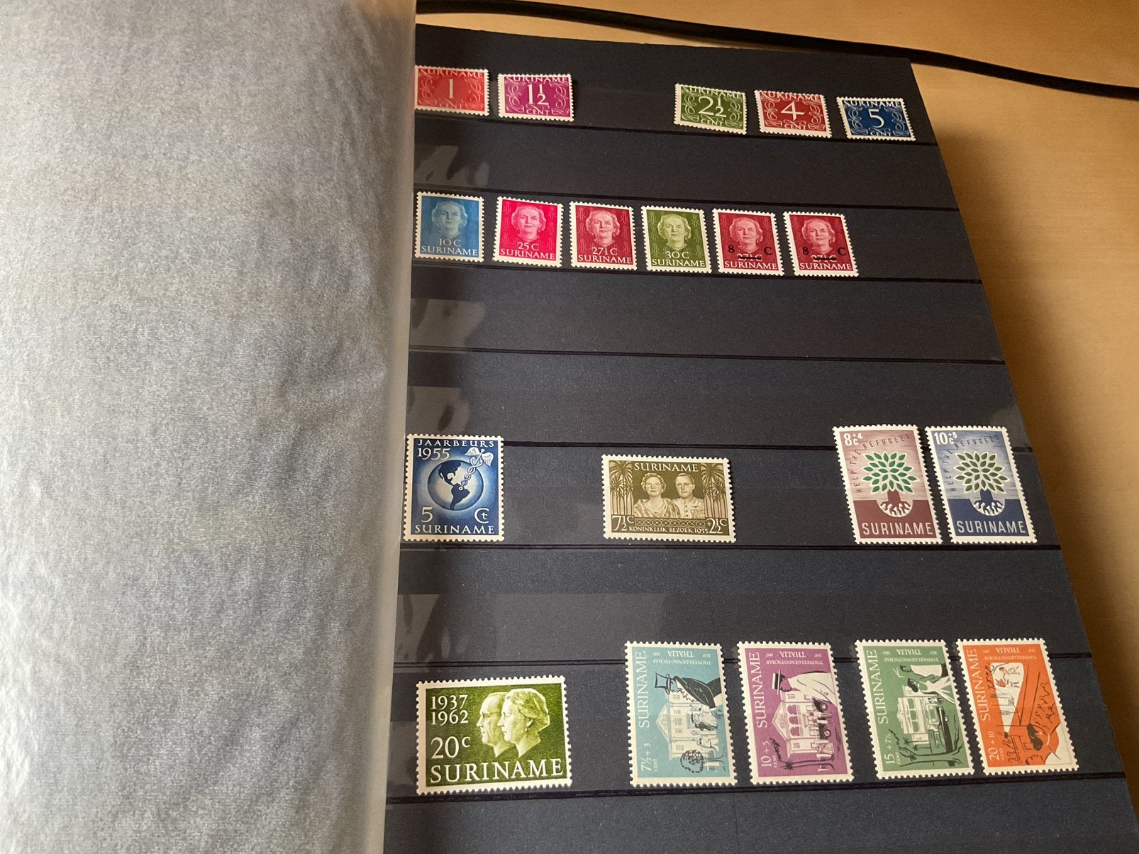Prima dik stockboek Suriname en Antillen postfris, Ophalen of Verzenden, Nederland