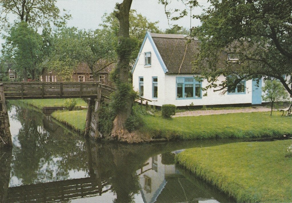 GIETHOORN Dorpsgezicht, Verzenden, 1960 tot 1980, Ongelopen, Overijssel