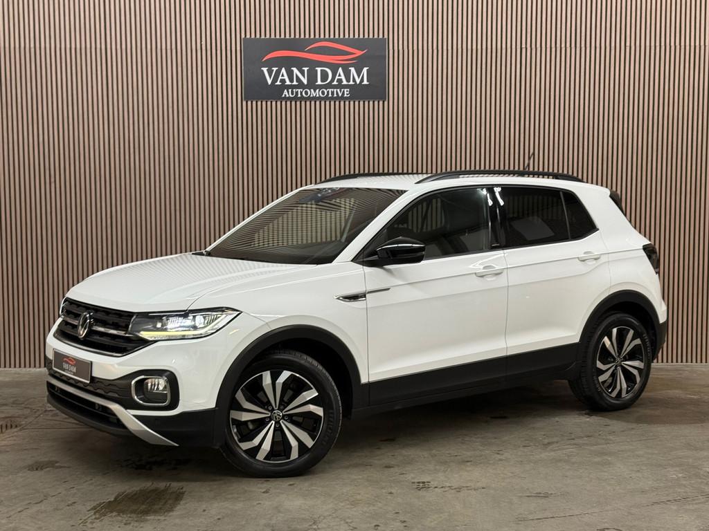 Volkswagen T-Cross 1.5 TSI R-line 2020 DSG LED CAMERA VIRTUA, 4 cilinders, 150 pk, Adaptive Cruise Control, Wit