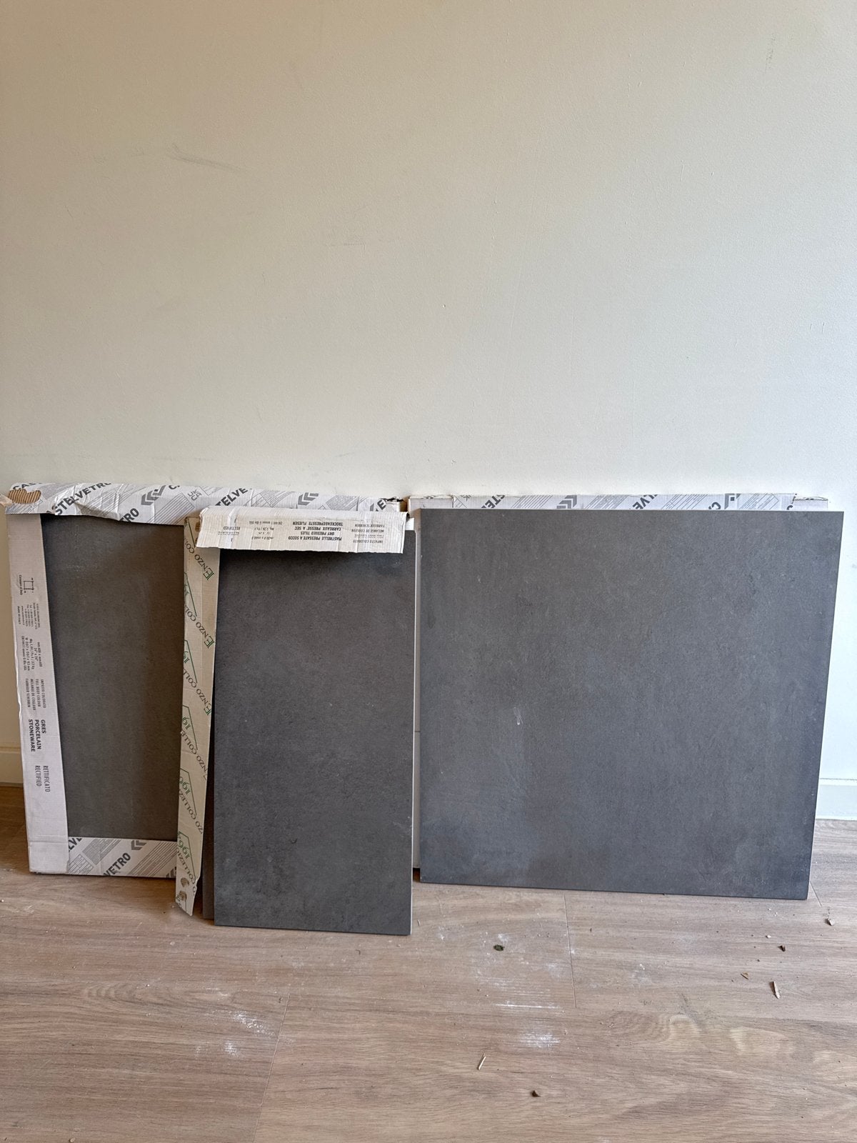 Porseleinen gres tegels 60x60 cm, Ophalen, 60 cm of meer, Nieuw, Minder dan 5 m²