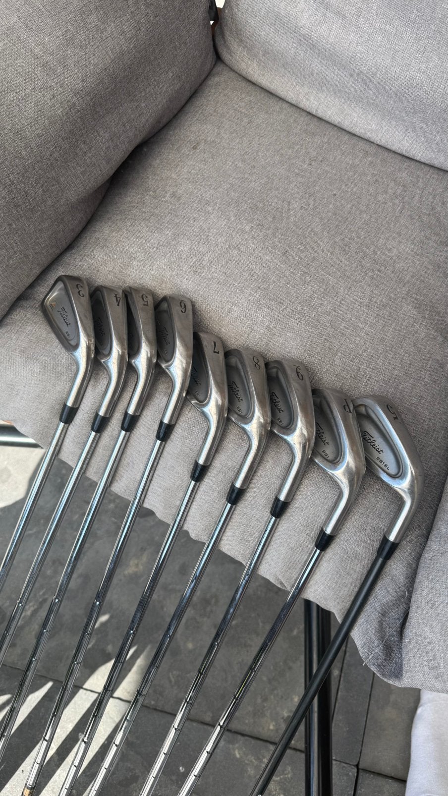Titleist DCI 981 Irons 3-PW - Golfpride Grips, Sport en Fitness, Golf, Ophalen of Verzenden, Gebruikt, Set