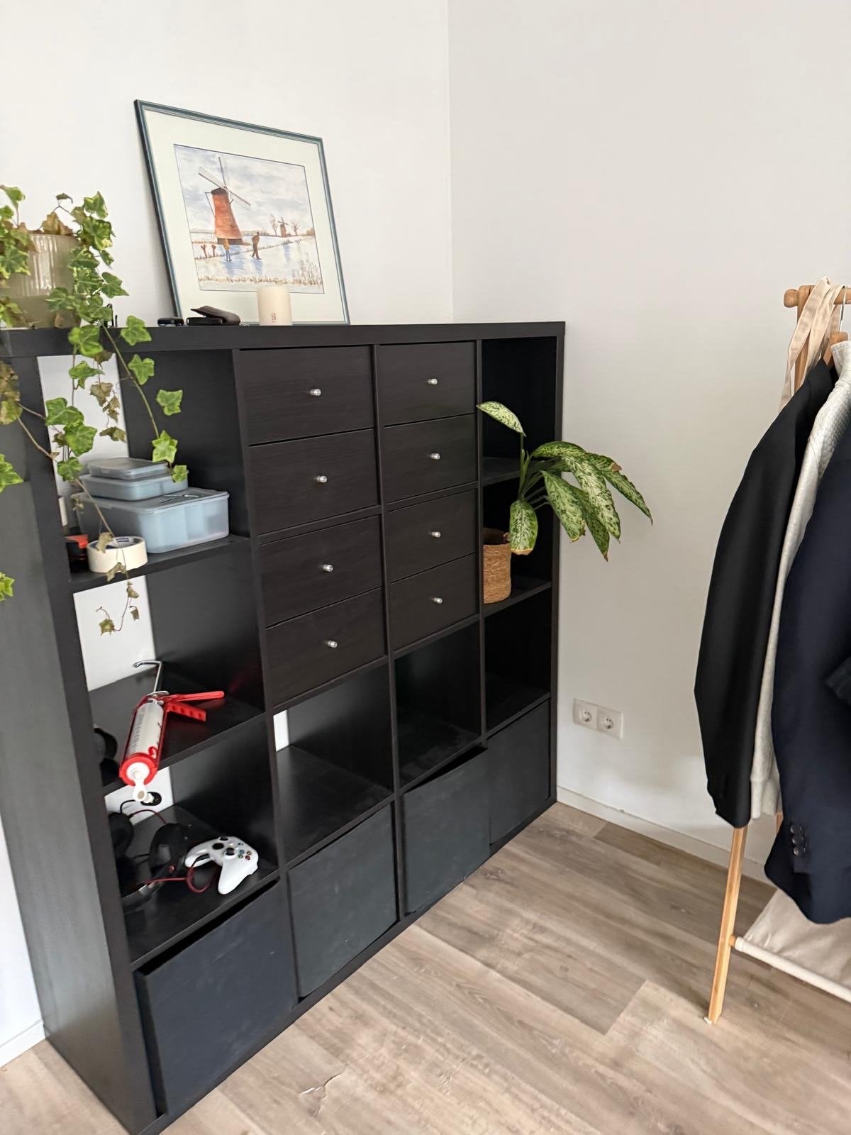 IKEA Kallax kast met lades en opbergboxen, Huis en Inrichting, Kasten | Overige, Ophalen, Gebruikt