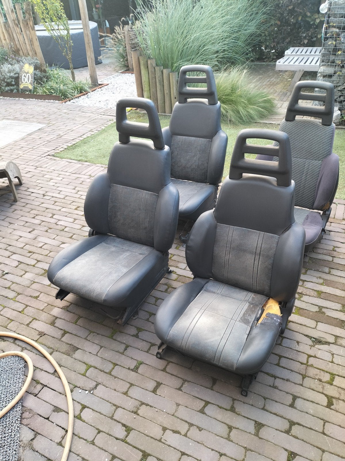 2 setjes stoelen tbv de Suzuki Samurai/SJ413 enz, Ophalen, Gebruikt, Suzuki