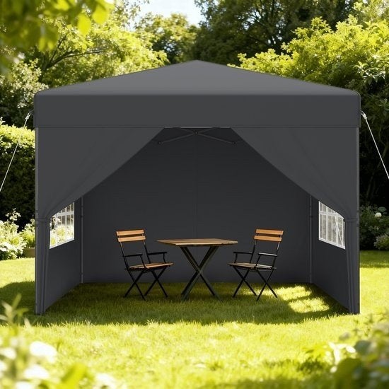 POP-UP partytent van 3x3 m inclusief zijwanden  NIEUW!, Ophalen of Verzenden, Nieuw, Minder dan 5 meter