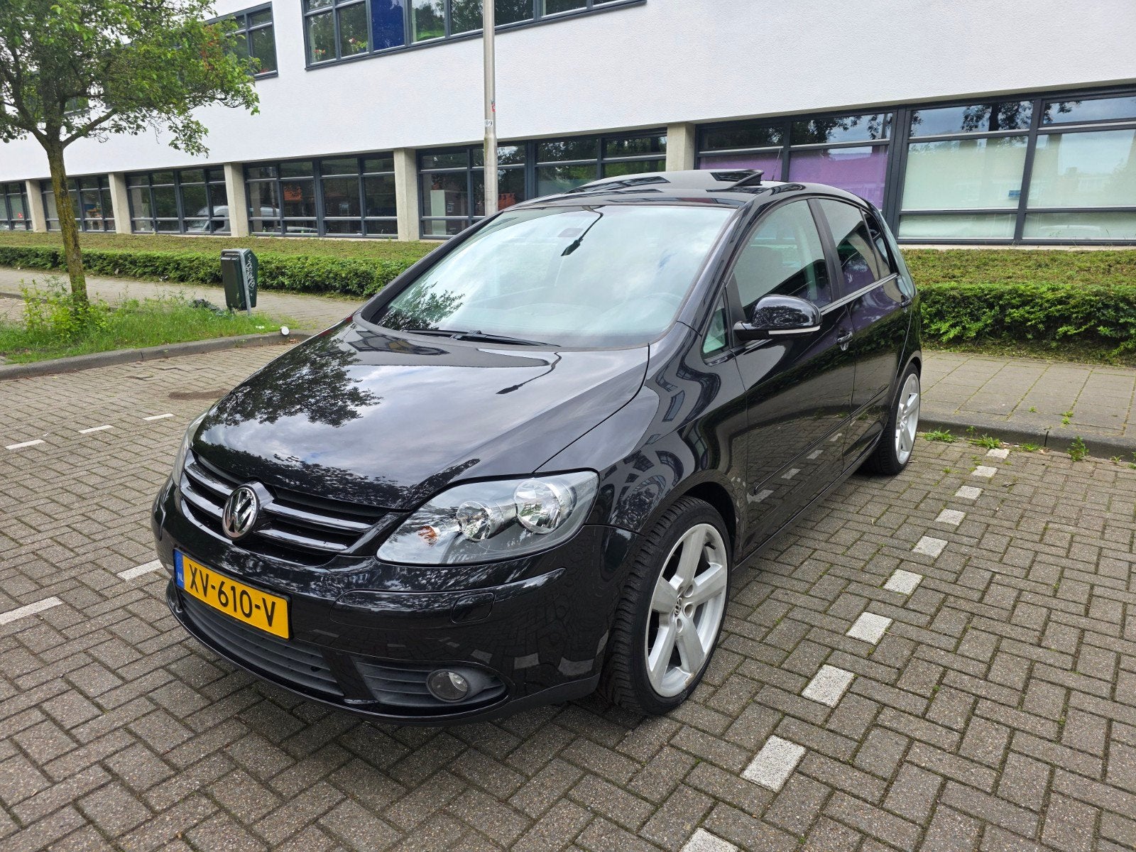 Volkswagen Golf Plus 1.4 TSI 103KW 2007 Zwart LPG!!, Auto's, Stof, 4 cilinders, Zwart, 14 km/l