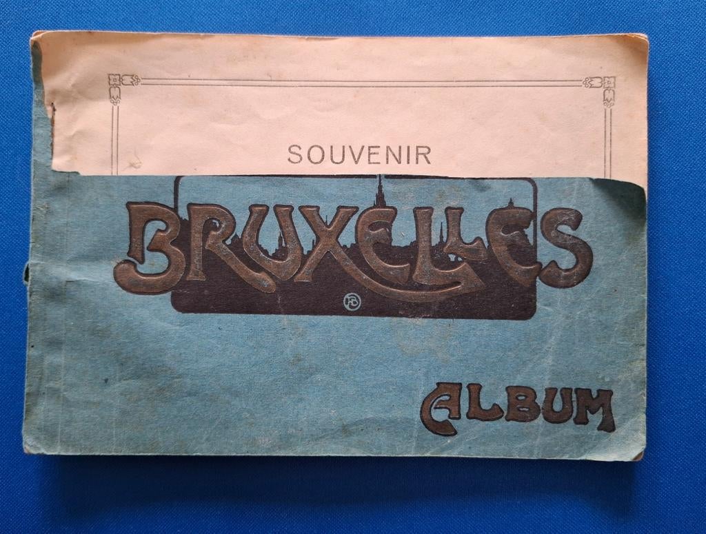 Souvenirs boekje Brussel, Ophalen of Verzenden, Ongelopen, België en Luxemburg