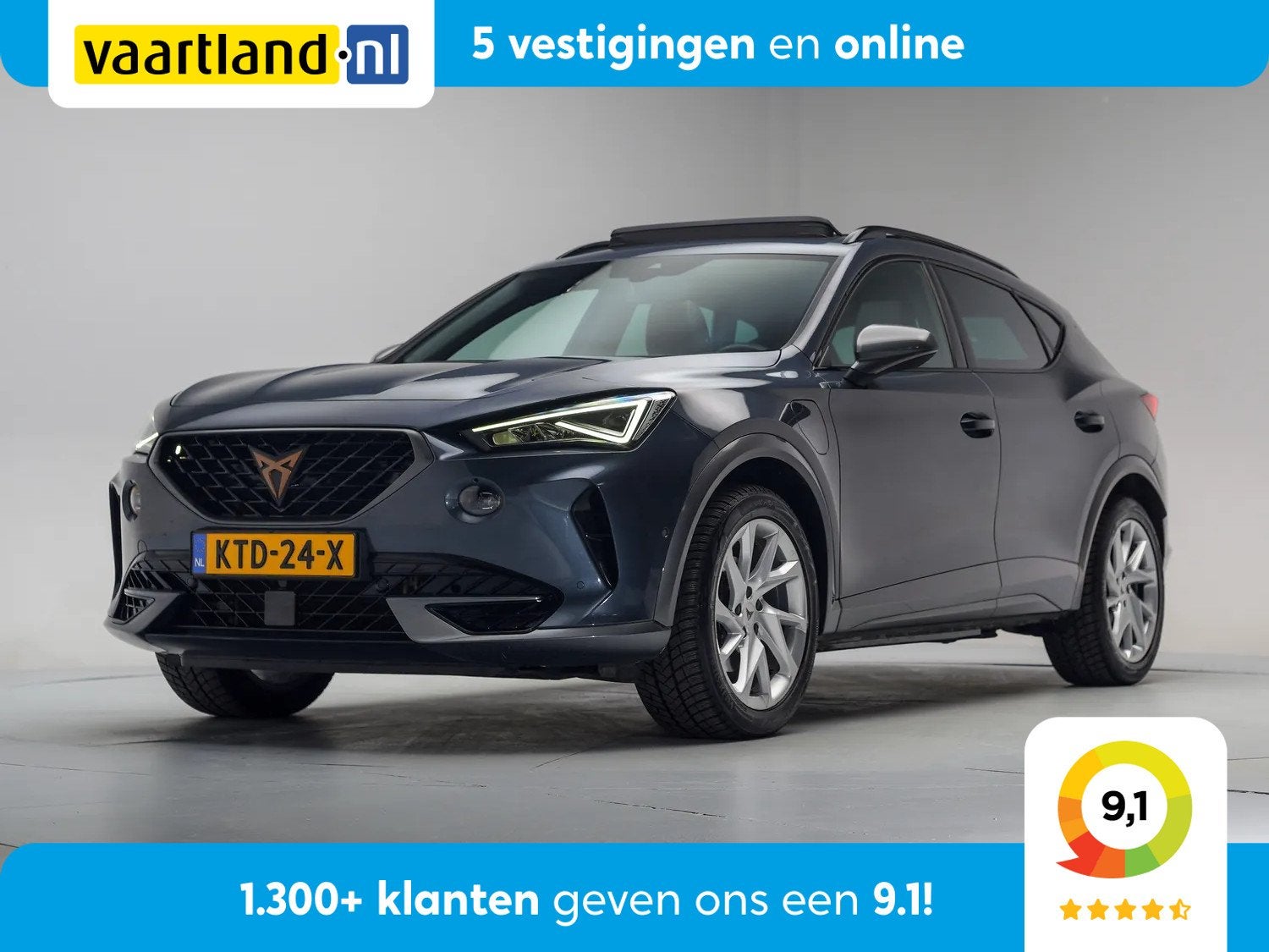 CUPRA Formentor 1.4 e-Hybrid Business Edition Aut [ Panorama, Automaat, Gebruikt, 4 cilinders, Formentor