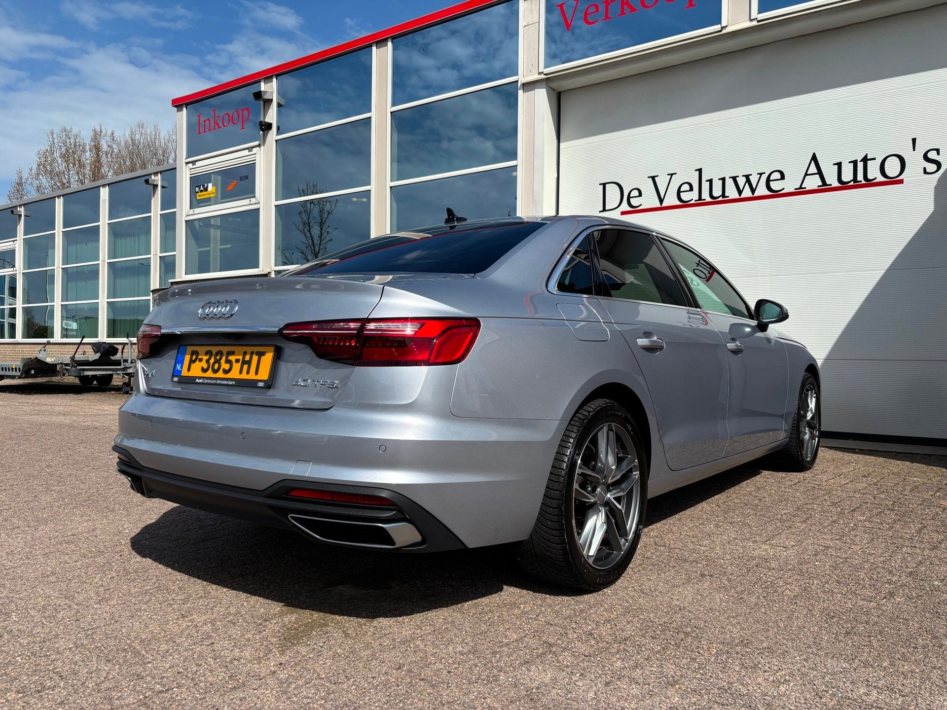 Audi A4 Limousine 40 TFSI Pro Line 204PK|LED|Camera|1e eig., Auto's, Audi, Stof, Gebruikt, Euro 6, 4 cilinders