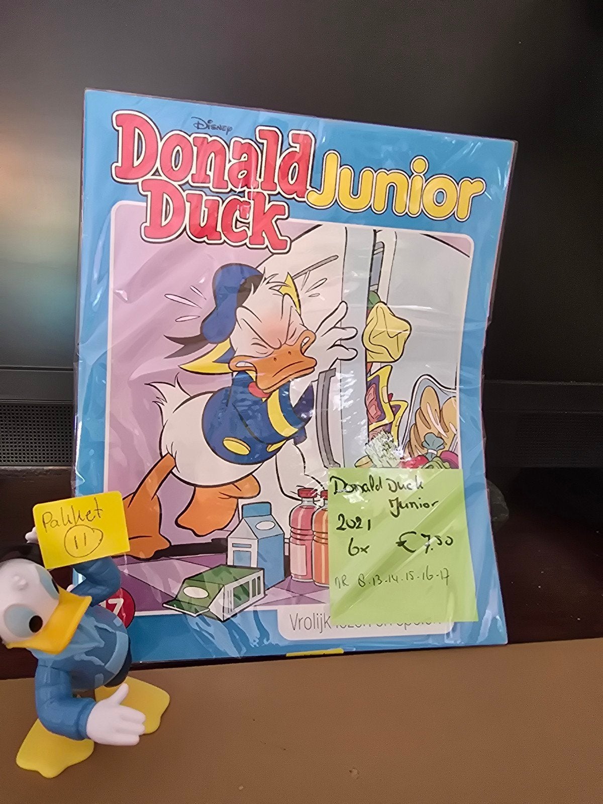Donald Duck Junior 2021 - 6x (nr. 8, 13-17), Boeken, Stripboeken, Meerdere stripboeken, Ophalen of Verzenden, Gelezen