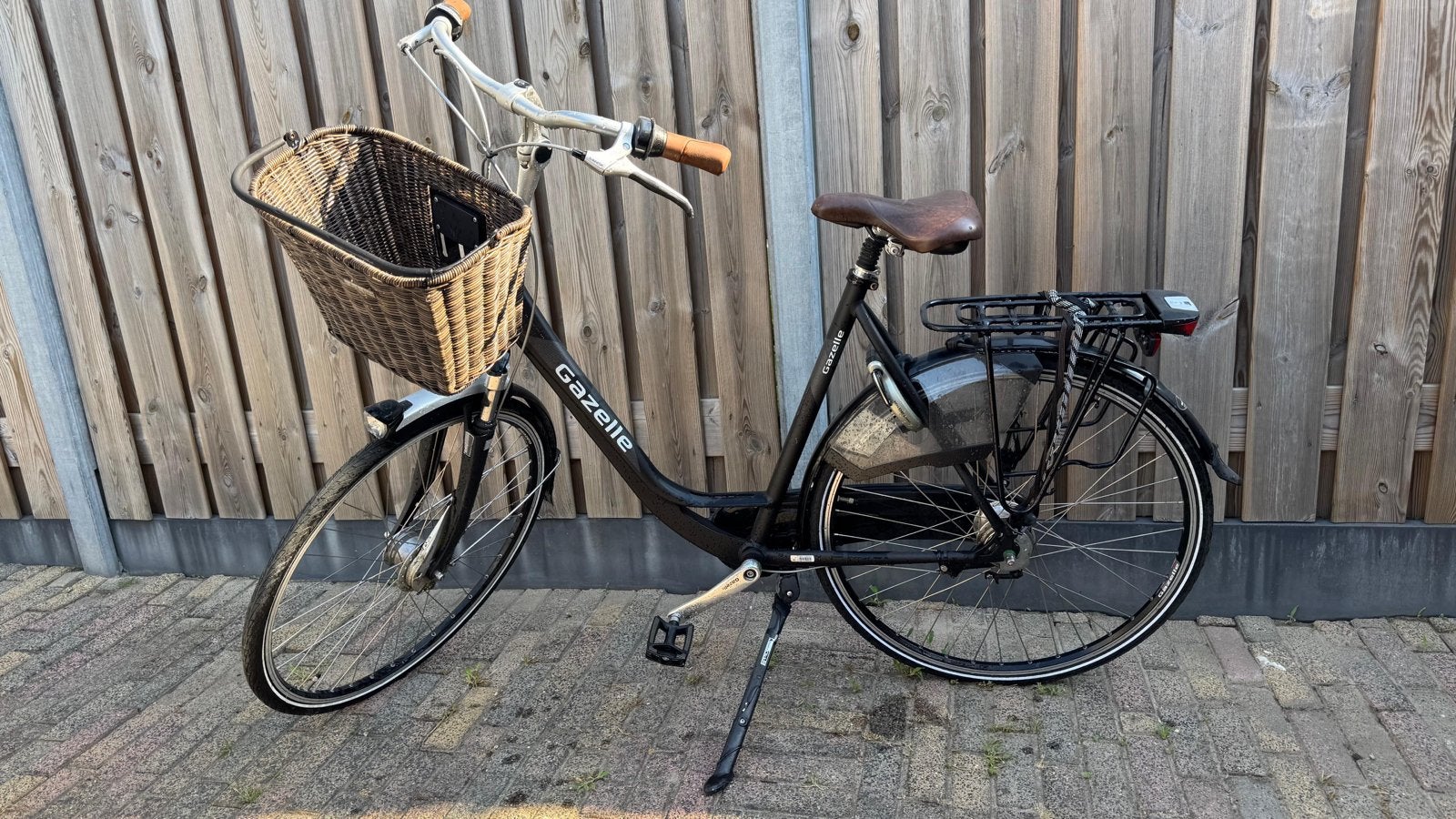 Gazelle fiets met 7 versnellingen en mand, Fietsen en Brommers, Fietsen | Dames | Damesfietsen, Ophalen, Velgrem, Versnellingen