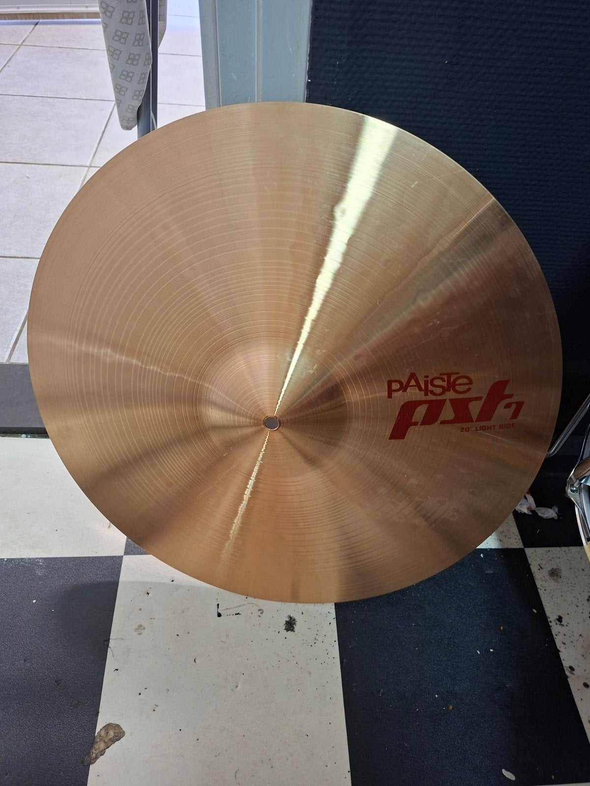 Paiste pst7 light ride 20 inch, Ophalen of Verzenden, Zo goed als nieuw, Overige soorten