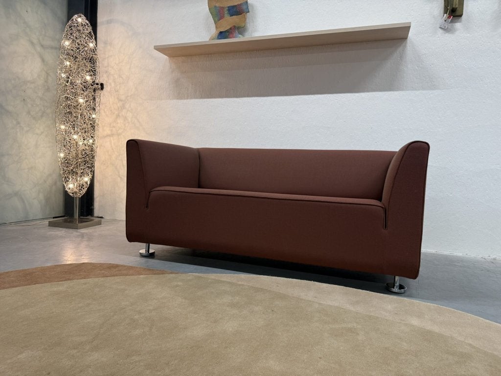 Nieuw Gelderland 4800 Bank 2,5 & 2 zits bank Bruin Kvadrat, 150 tot 200 cm, Ophalen of Verzenden, Rechte bank, Info@gelderlanddesign.com