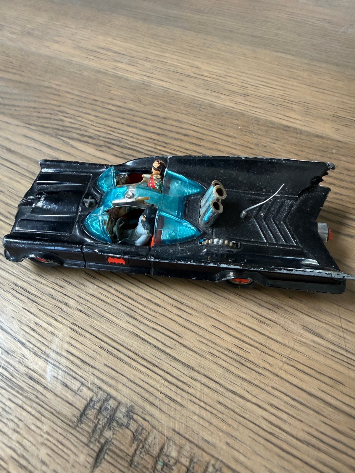 Vintage Corgi Toys Batmobile 267 – Batman & Robin –origineel, Ophalen of Verzenden, Gebruikt