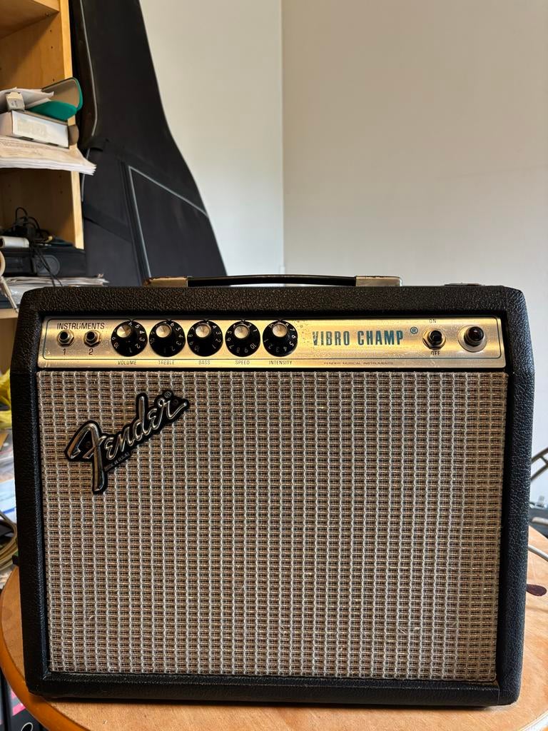 Fender versterker Vibro Champ 1978, Ophalen, Minder dan 50 cm, Zo goed als nieuw, Minder dan 100 cm