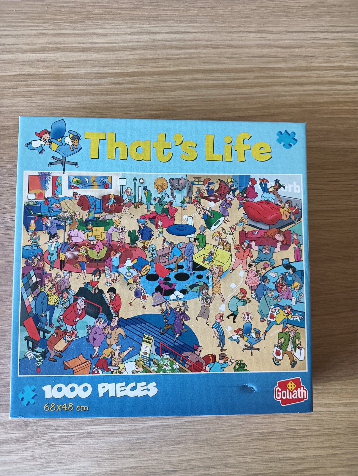 puzzel nr 12, Ophalen, 500 t/m 1500 stukjes, Zo goed als nieuw