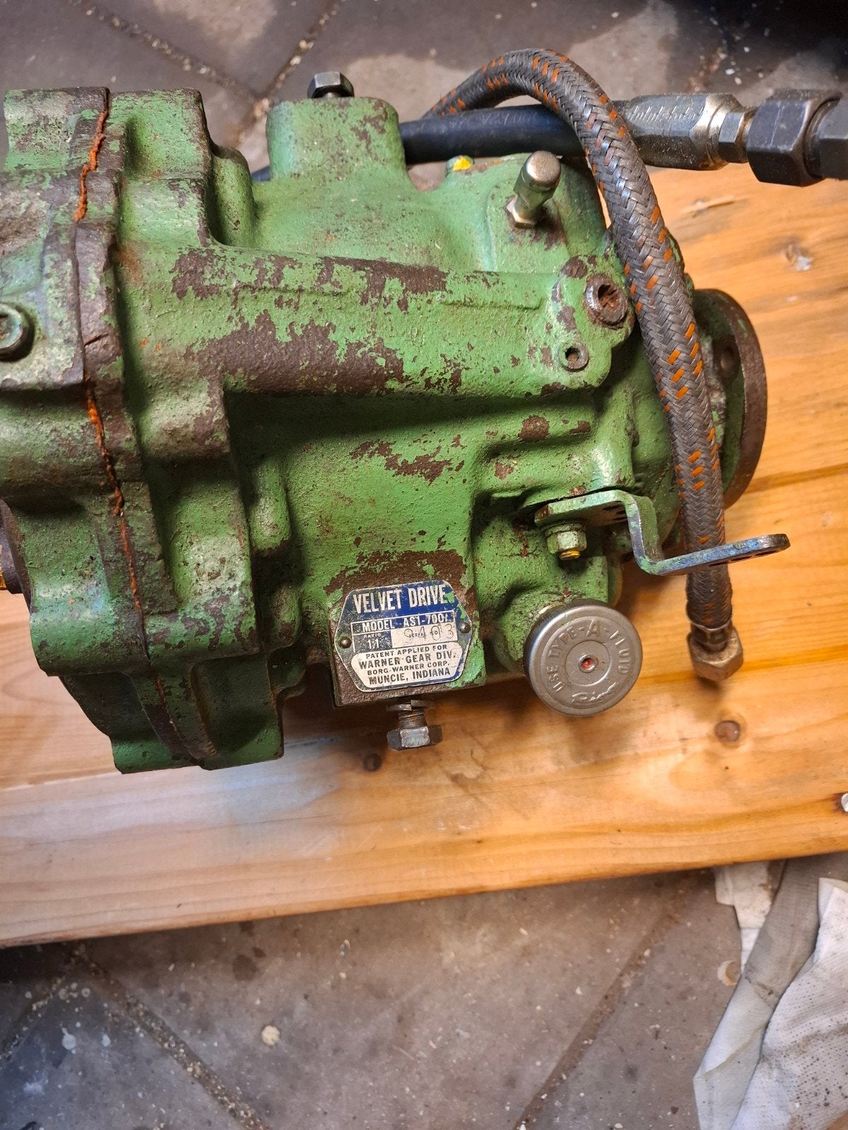 Keerkoppeling Velvet AS1  70C. ratio 1:1, Ophalen of Verzenden, Gebruikt, Motor en Techniek