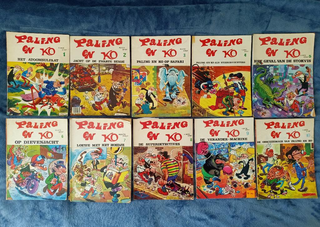 Paling en Ko collectie, Gelezen, Complete serie of reeks, Ophalen of Verzenden, Francisco Ibanez