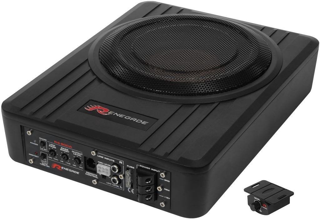 Actieve Underseat Subwoofer 8\" [100W RMS] – Met Factuur & G, Auto diversen, ., Nieuw, Ophalen of Verzenden, .