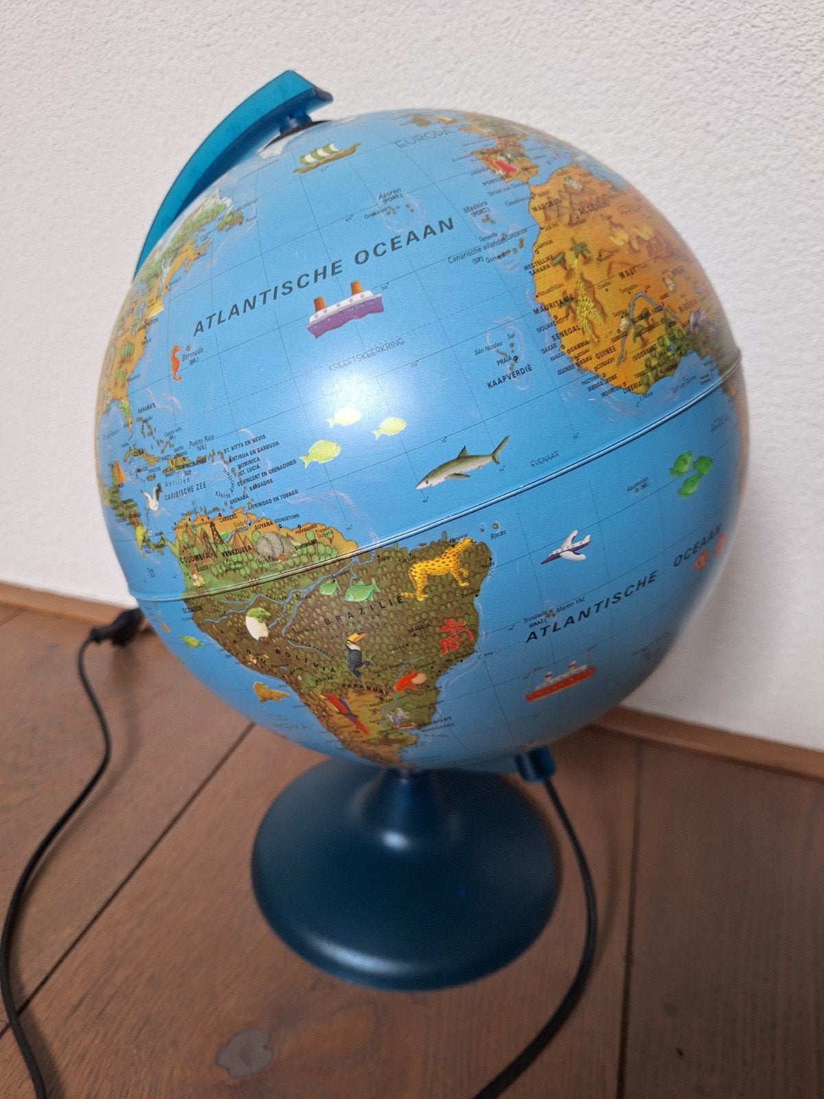 Wereldbol Tecnodidattica, Ophalen of Verzenden