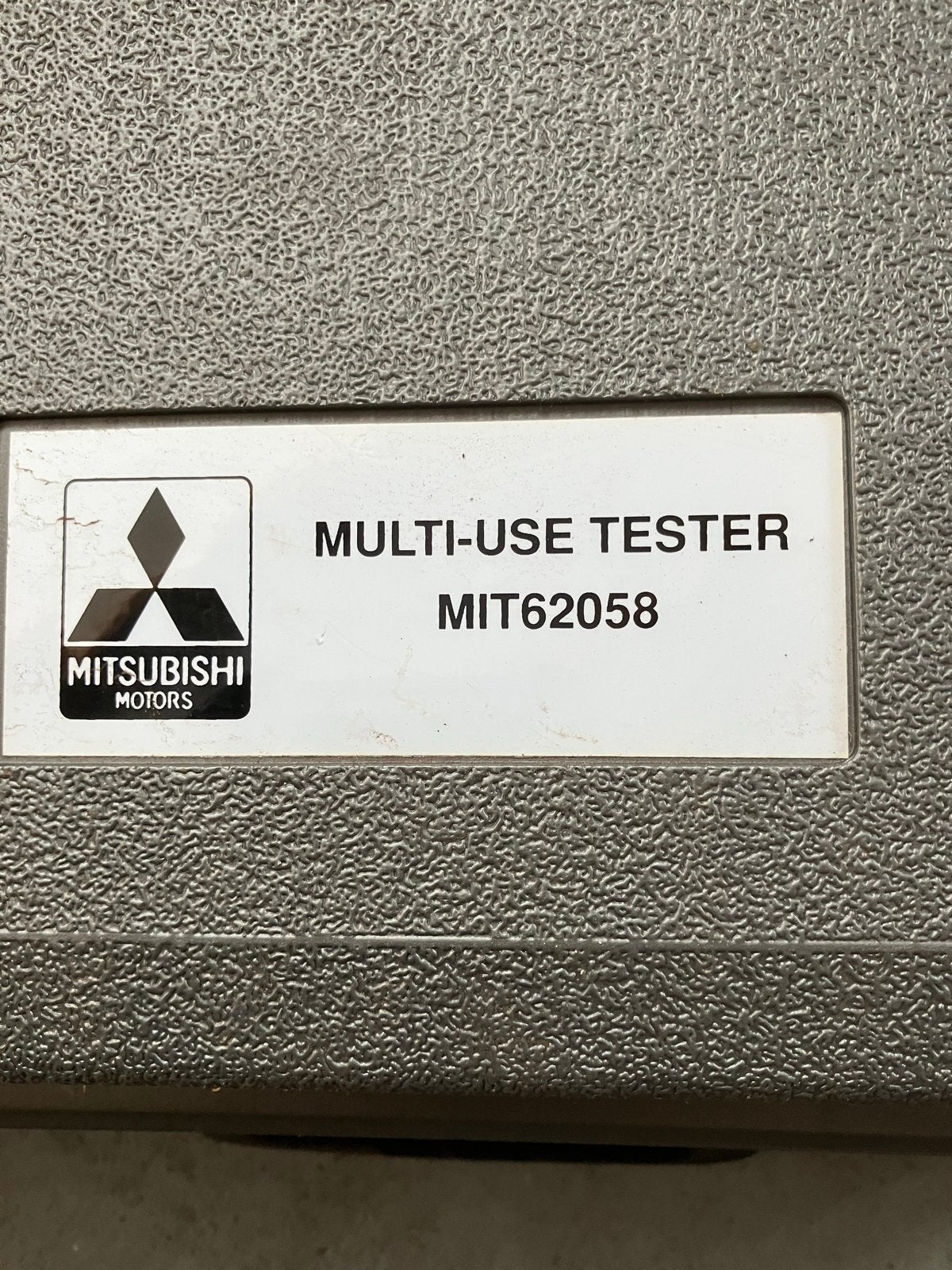 Mitsubishi Multi-Use Tester MIT62058 (1980-1990), Ophalen, Gebruikt, Mitsubishi
