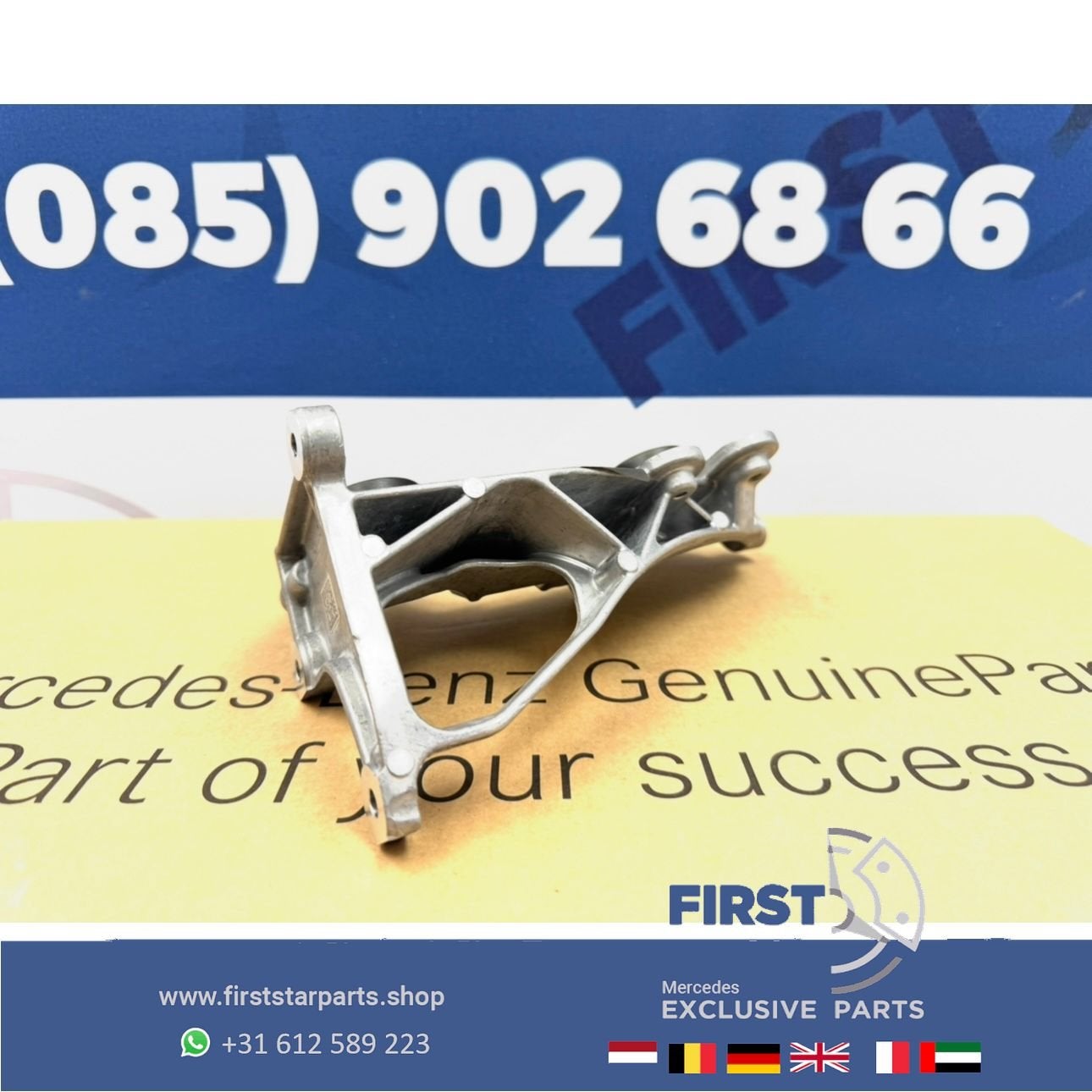A1390943400 DRAGER STEUN origineel Mercedes W206 C63 SE AMG, Gebruikt, -, Ophalen of Verzenden, -