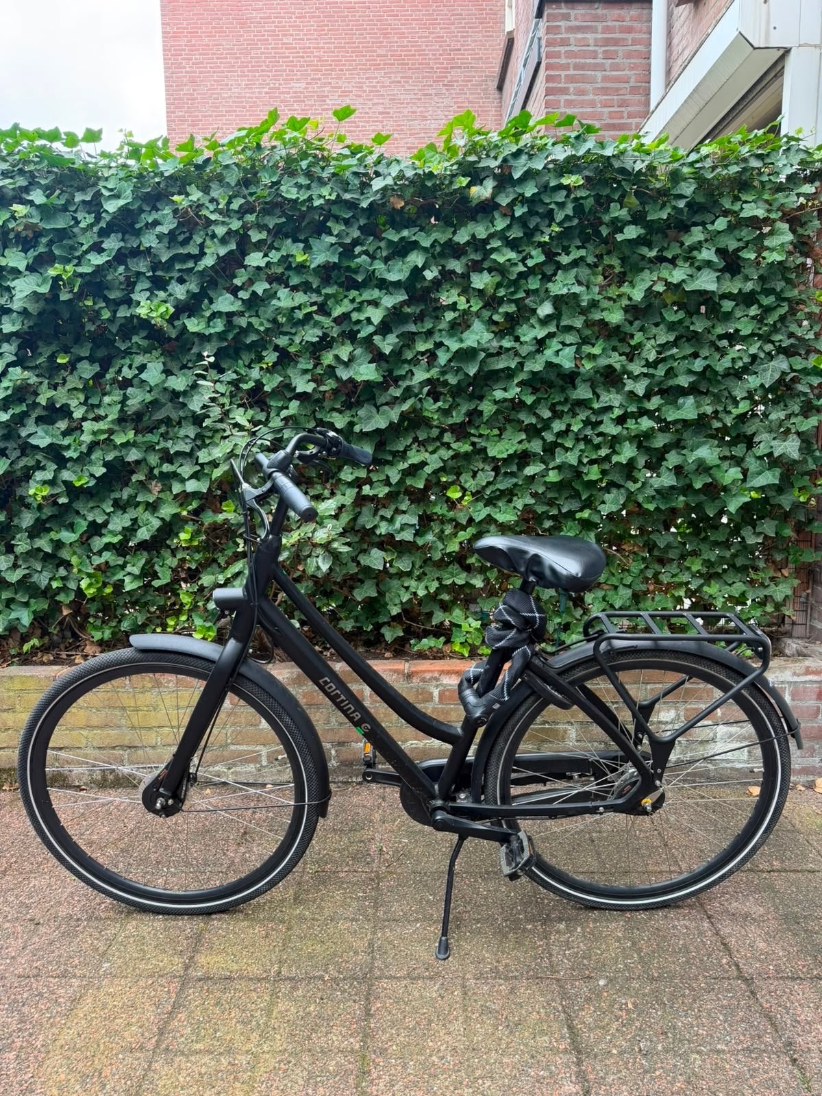 Cortina E-U4 Transport Damesfiets - Zo goed als nieuw, Fietsen en Brommers, (Extra) lage instap, Velgrem, Zo goed als nieuw, 50 tot 53 cm