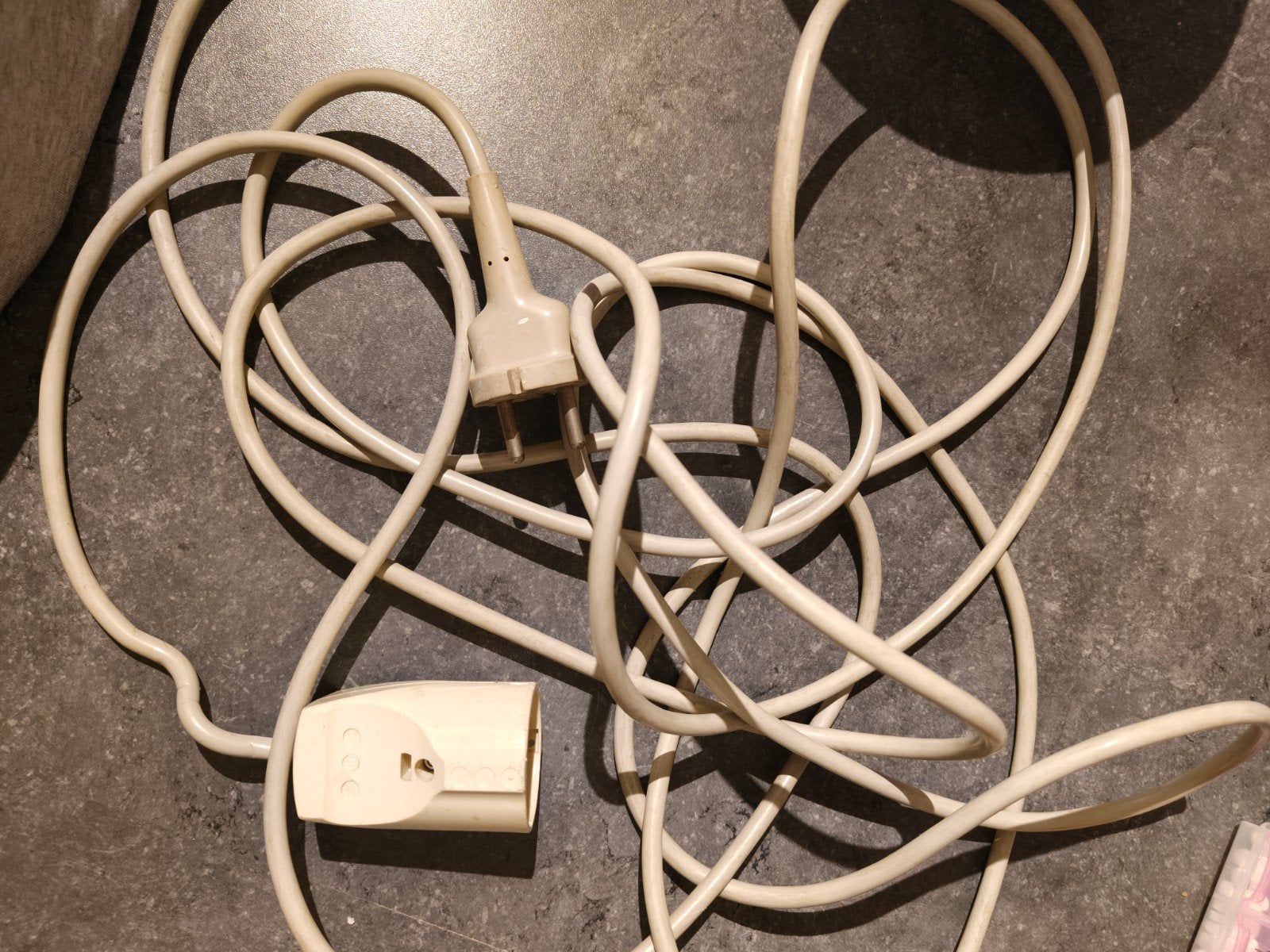 Verlengsnoer 5 meter, Ophalen of Verzenden, Gebruikt, Overige merken, Kabel of Snoer