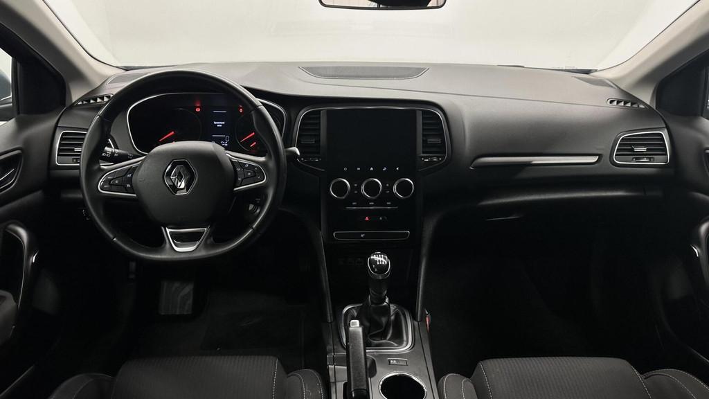 Renault Megane Estate 1.0 TCe Business Zen CARPLAY LM NAVI C, Stof, Gebruikt, Met garantie (alle), Origineel Nederlands