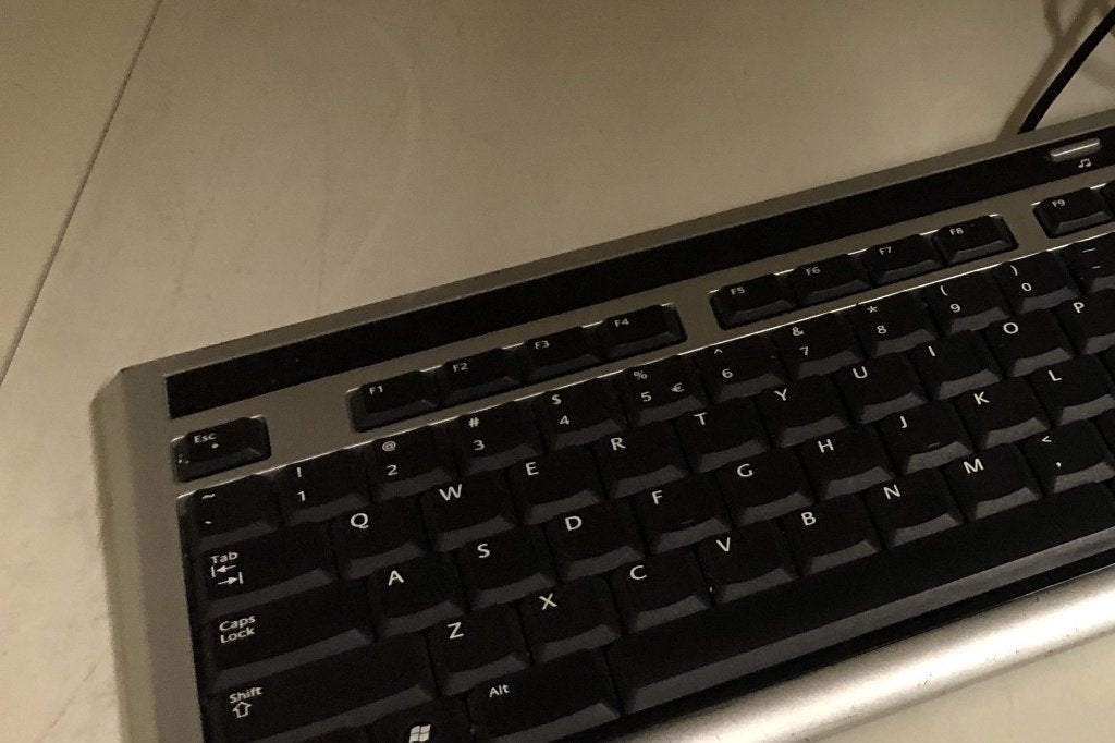 Logitech toetsenbord en muis bedraad Querty, Ophalen, Zo goed als nieuw