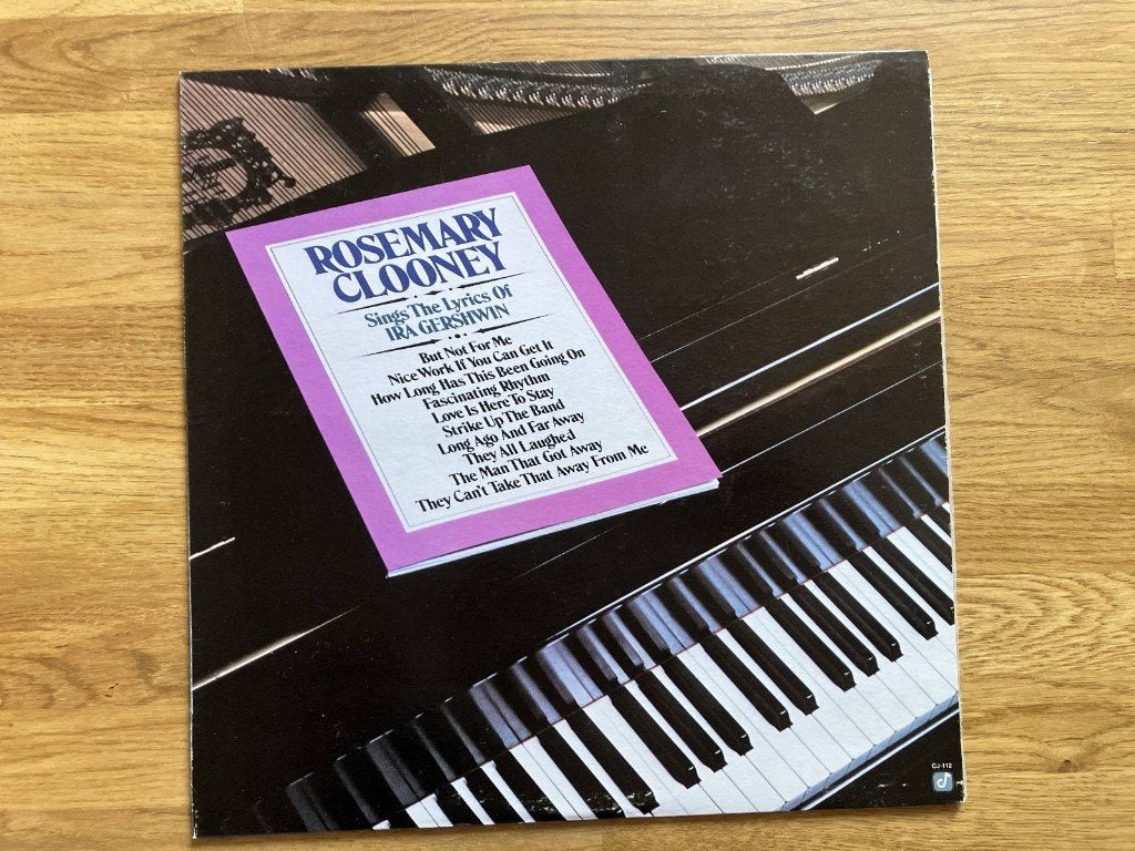 Rosemary Clooney / Rosemary Clooney Sings The Lyrics Of Ir, Ophalen of Verzenden, Zo goed als nieuw, 12 inch, Jazz